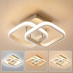 Modern Creative Flower-shaped LED Ceiling Light With Three Adjustable Colors
