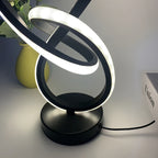 Modern Spiral LED Desk Lamp