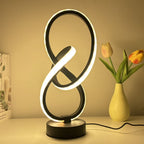 Modern Spiral LED Desk Lamp
