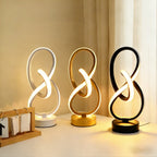 Modern Spiral LED Desk Lamp
