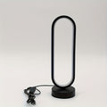 Elegant Oval USB Table Lamp – 3-Color Dimmable LED