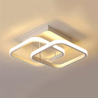 Modern Creative Flower-shaped LED Ceiling Light With Three Adjustable Colors